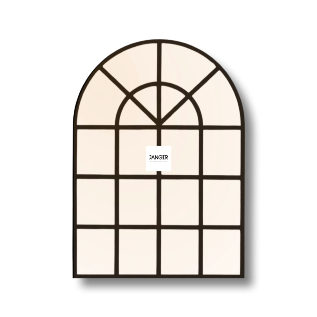 Arched French Window Wall  Mirror.