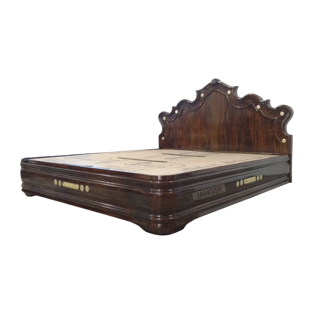 bed, designer bed, designer wooden bed, wooden double bed, king size bed, queen size bed, wooden bed, bed frame, king bed, storage bed, modern bed, luxury beds, carving bed, solid wood bed Bangalore