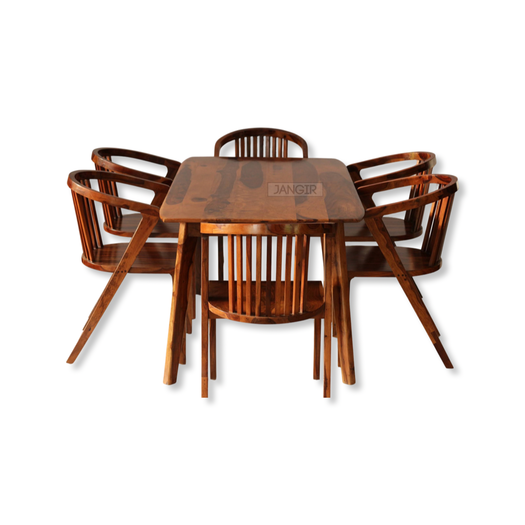Europa Solid Wood Dining Set – dining set, designer dining table, dining table 6 seater, dining table 4 seater, wooden dining table, modern dining table, stylish luxury dining set, table chair for restaurant, 8 seater dining table