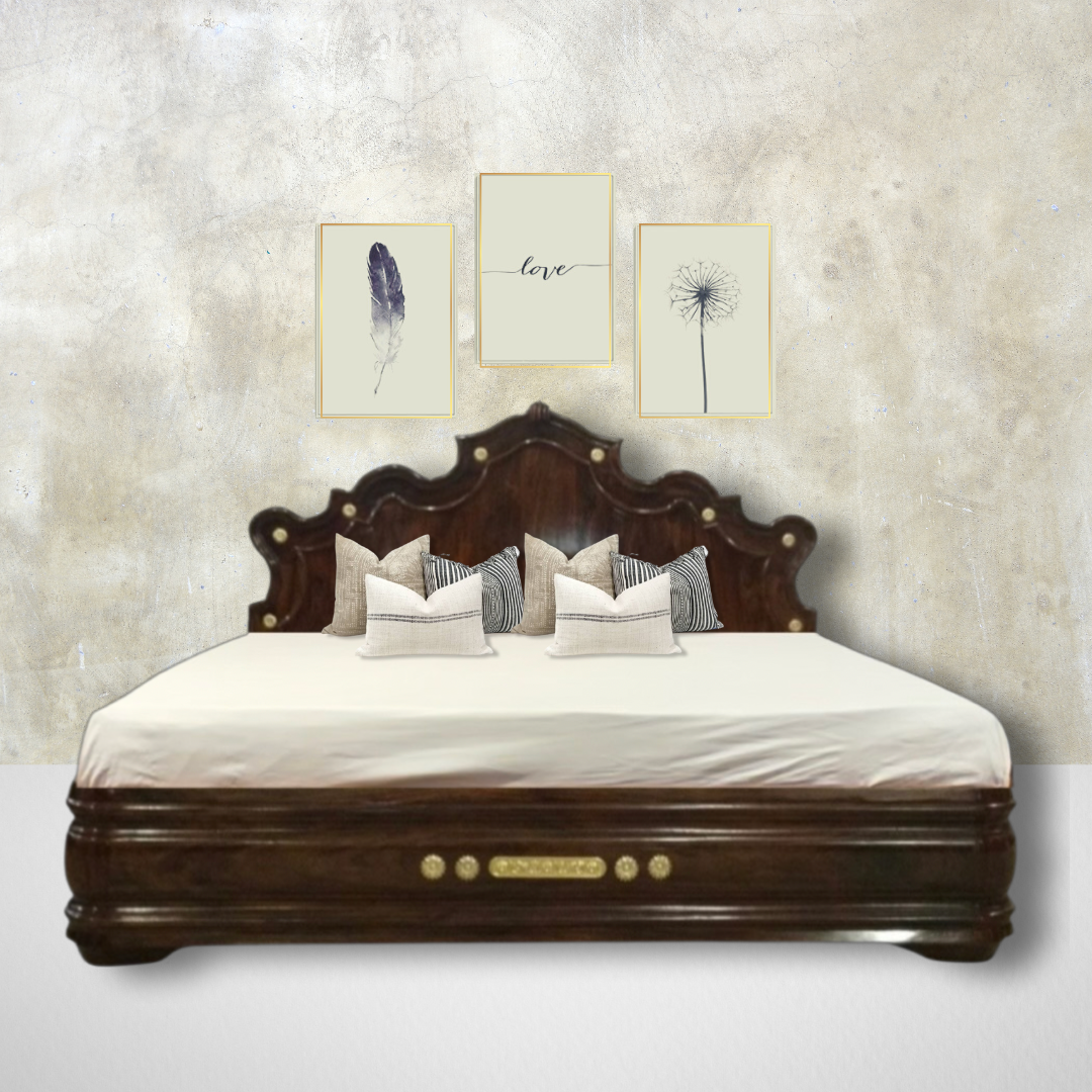 wooden carving bed, beds, Carved bed, wooden double bed, king size bed, queen size bed, wooden bed, bed frame, king bed, storage bed, modern bed, luxury beds, platform bed, solid wood bed Bangalore
