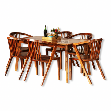 Alice Solid Wood Dining Chair Set of Twwo Designer Modern Chairs
