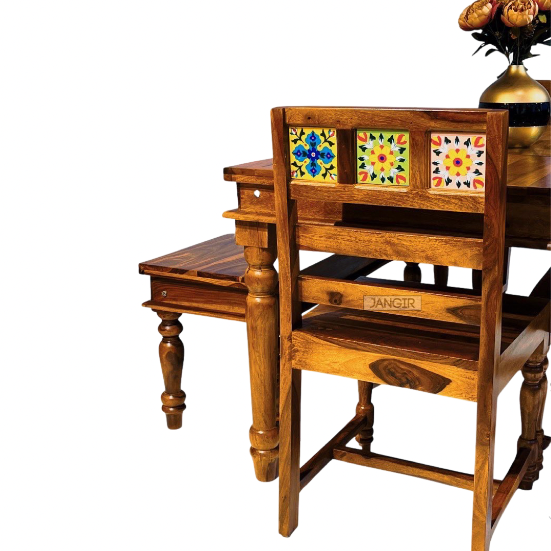 Tiles Dining Table Set Six Seater! , dining table, dining set, designer dining table, dining table set, dining table 4 seater, wooden dining table, dining table chairs, modern dining table Bangalore