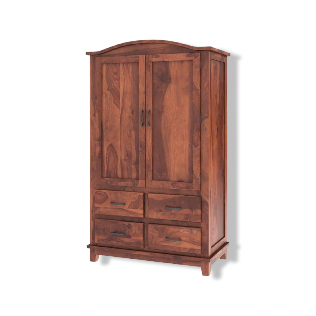 Discover the timeless beauty of our Nagori traditional solid wood wardrobe. This cupboard is a must-have for those seeking classic elegance in their home décor. Elevate your storage solutions today!