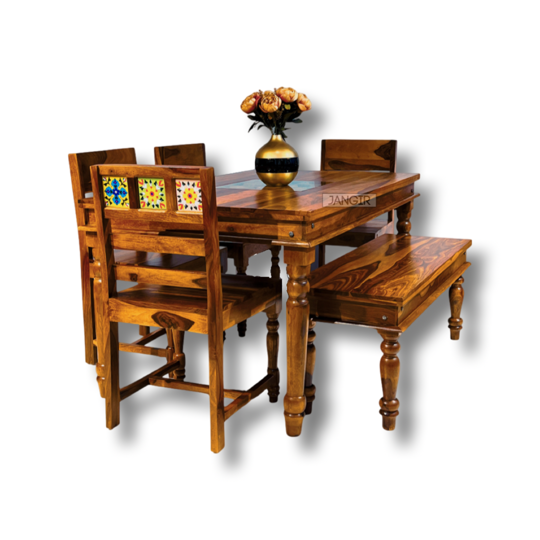 Tiles Dining Table Set Six Seater! , dining table, dining set, designer dining table, dining table set, dining table 4 seater, wooden dining table, dining table chairs, modern dining table Bangalore