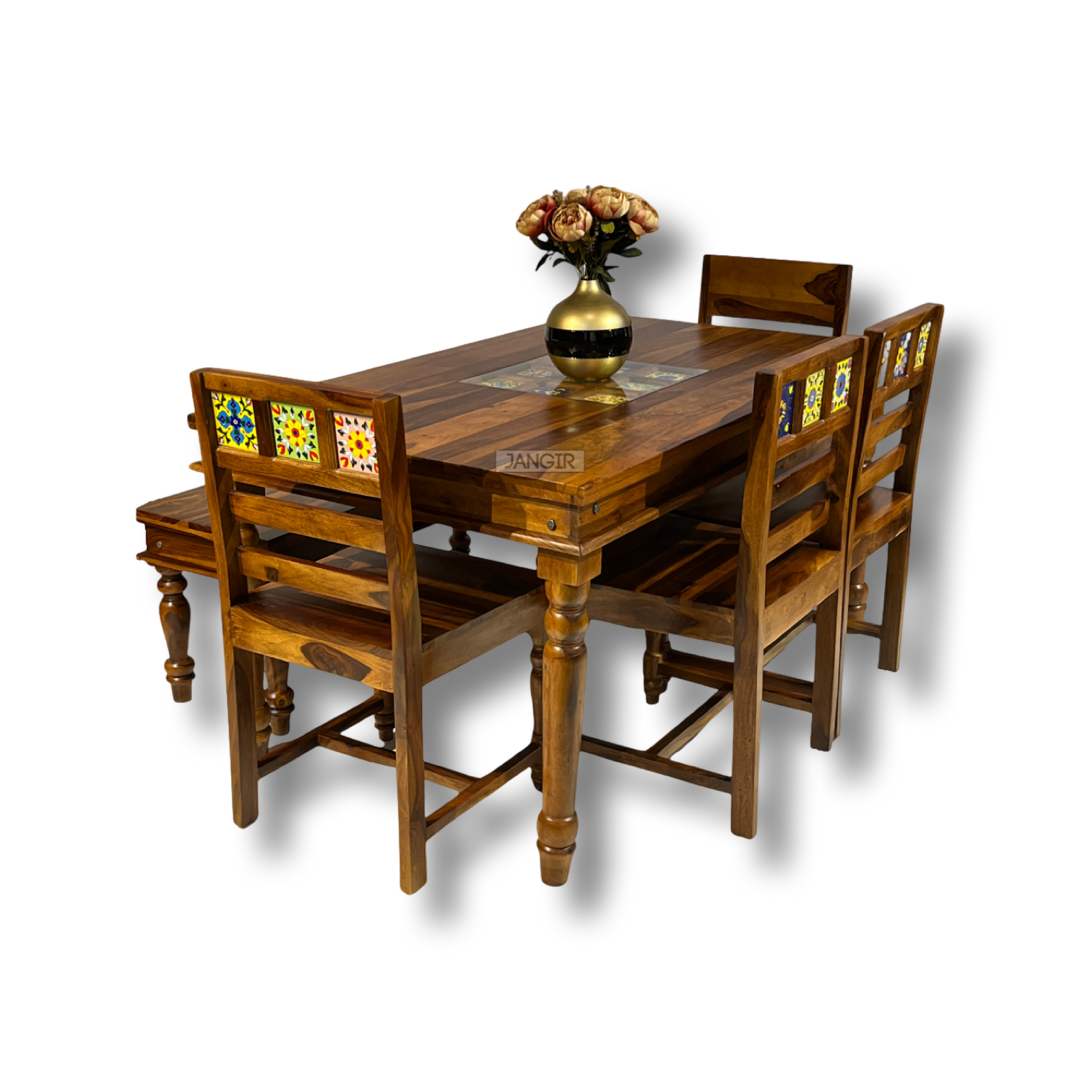 Tiles Dining Table Set Six Seater! , dining table, dining set, designer dining table, dining table set, dining table 4 seater, wooden dining table, dining table chairs, modern dining table Bangalore